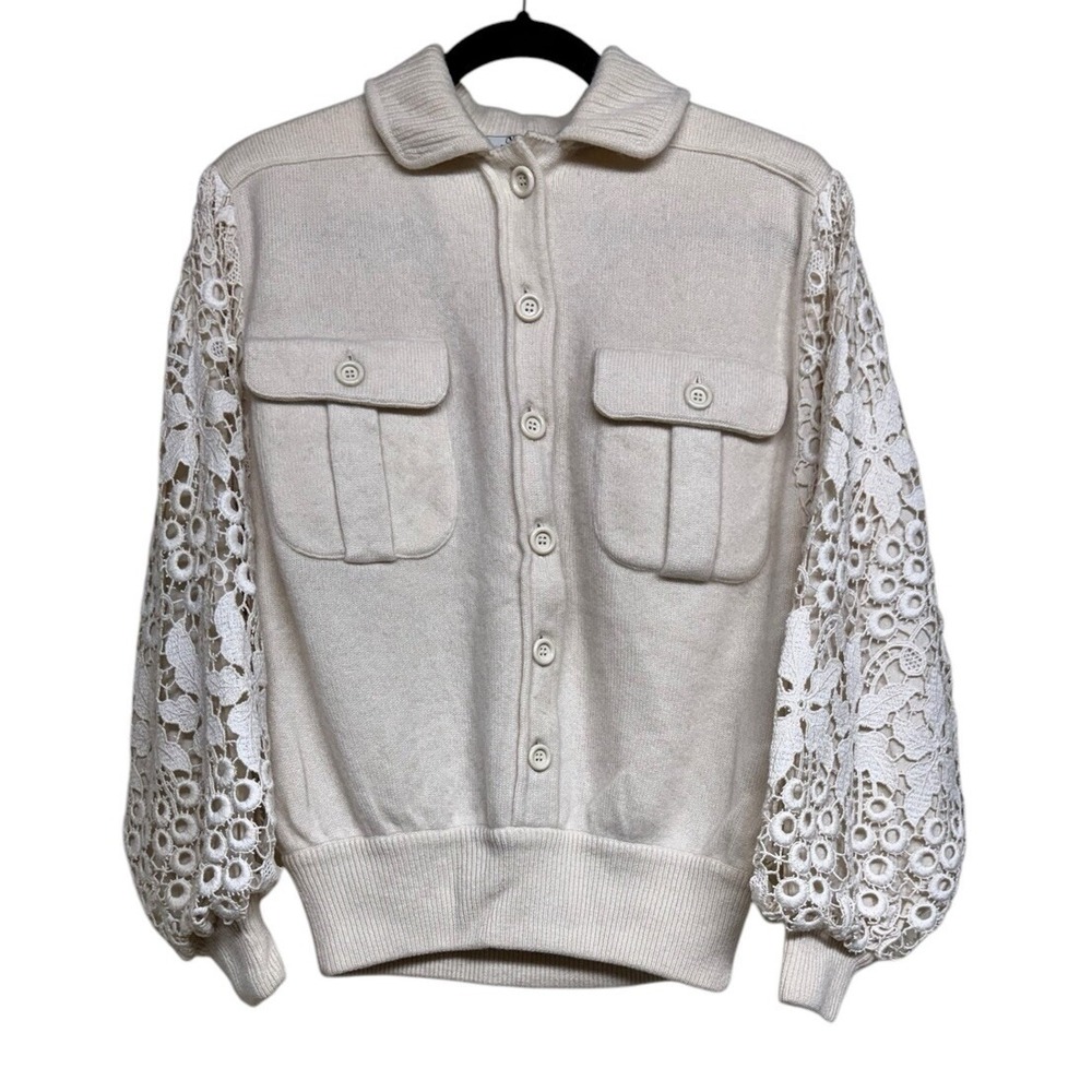 VALENTINO Boutique Vintage Cream Sweater Women's Size Small